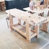 Etabli ancien de menuiserie