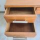 Ancien bureau Art Déco Noyer vintage