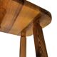 Vintage bar stool plant stool pinewood pinewood 1960s
