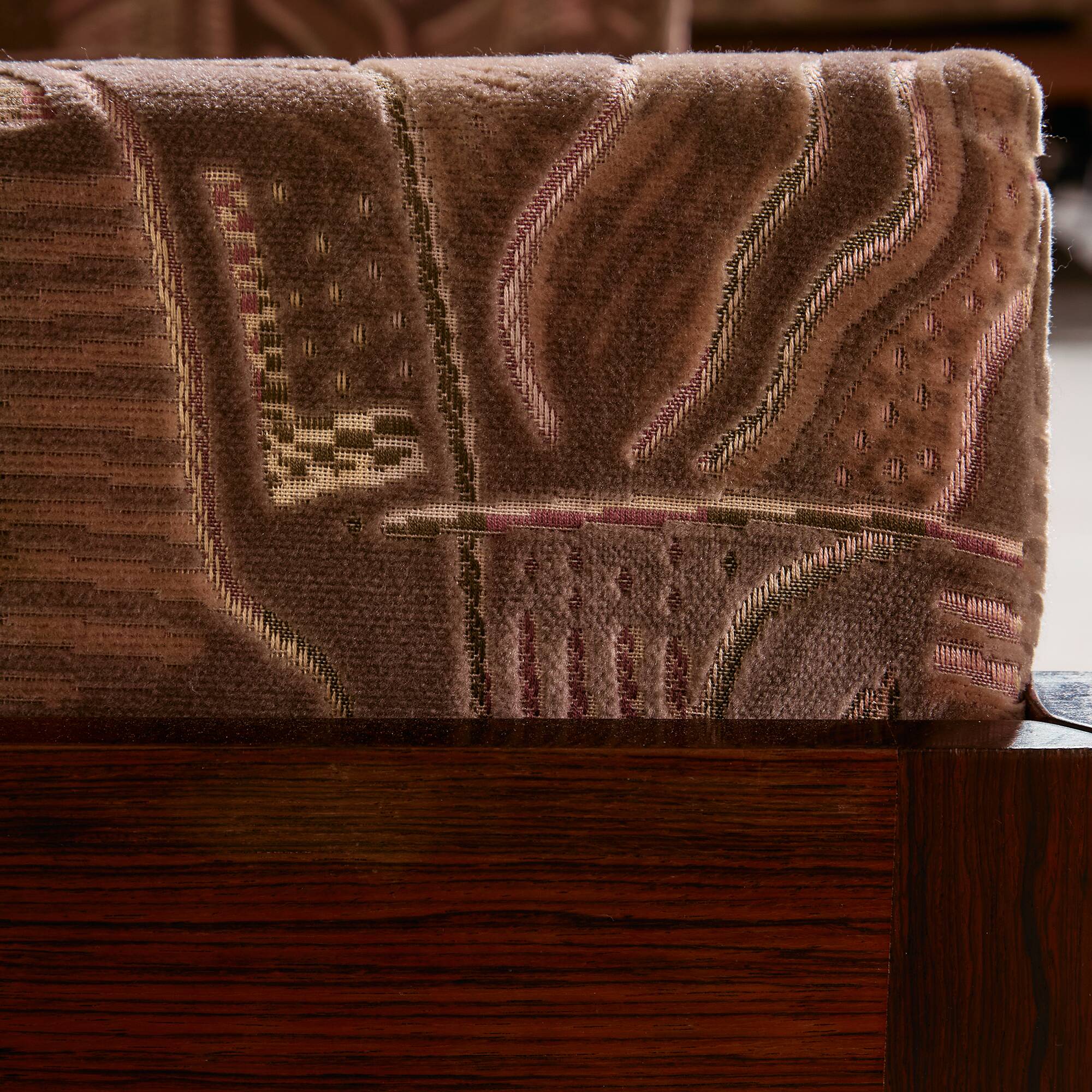 MK11212 Canapé deux places en palissandre