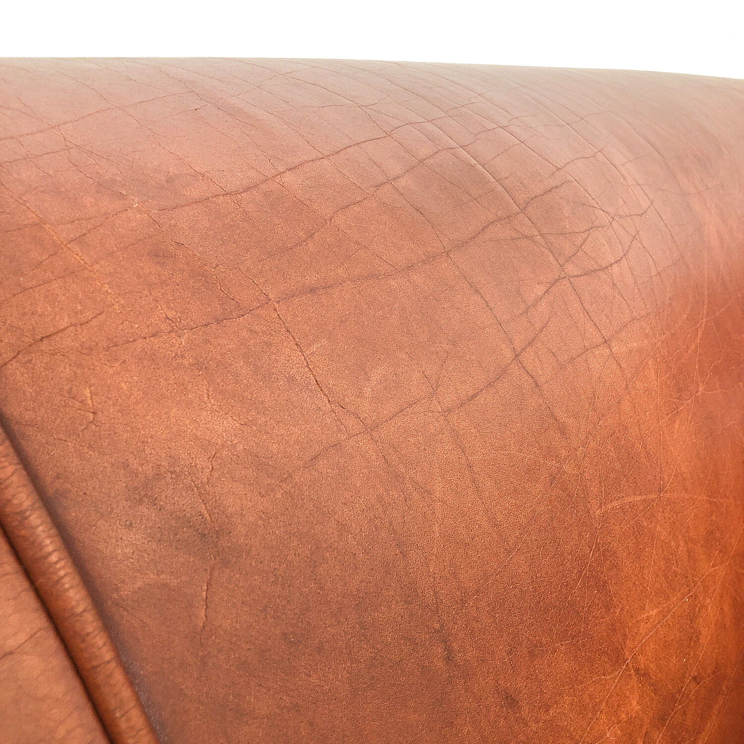 Vintage leather 3 seater sofa