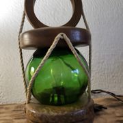 Lampe boule à poser