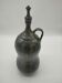 Bottle in iridescent green sandstone from the ceramist jean aimé Poirier