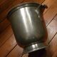 Tin champagne bucket from the Manoir à deux prises