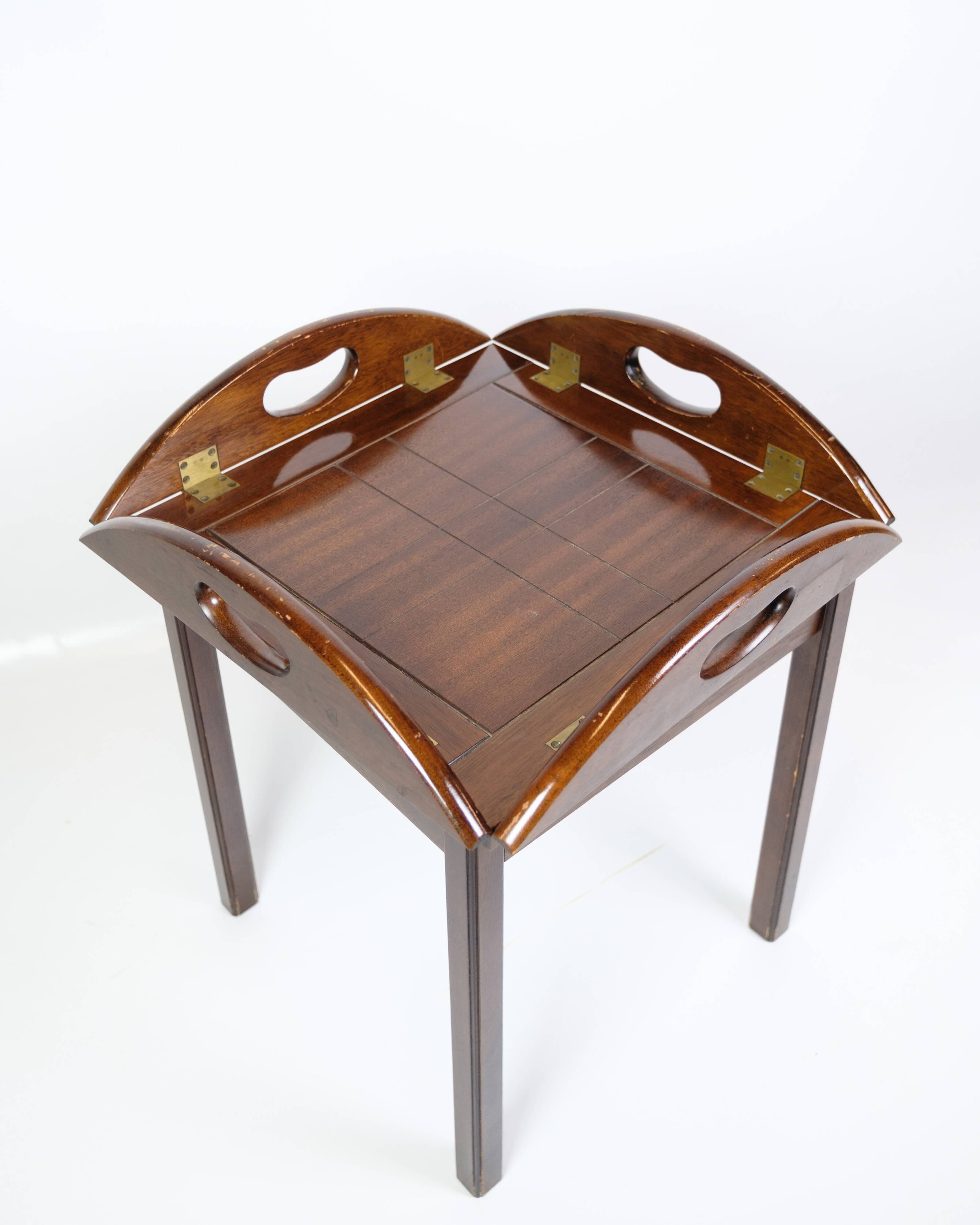 Butler Table Made In Mahogany From 1960s