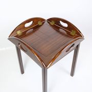 Table de majordome en acajou des années 1960