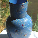 Longwy vase in earthenware 1886