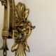 Wall lamp bronze tulip pendant light