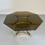 Ancienne table à manger design italien d'Alessandro Albrizzi années 70