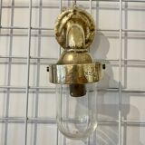 Brass marine wall light