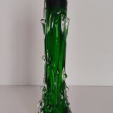 Tubular vase attributed to Josef Hospodka for Chribska glassworks