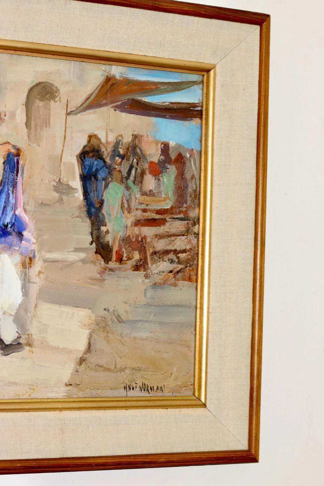 "Street Market" by Knut Norman