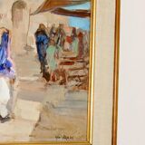 "Street Market" by Knut Norman