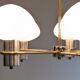 Space age chandelier with 5 lights from the 60s/70s