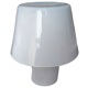 Vintage glass lamp model Gavik (white)