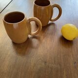 Sandstone mugs arts ceram grand fire