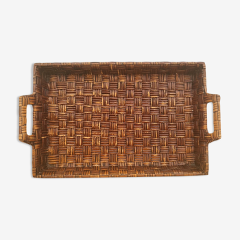 Woven rattan top