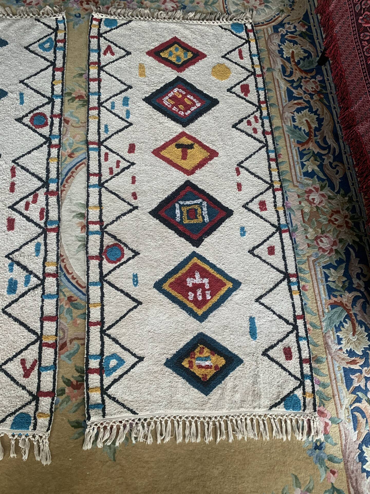 Berber rug pair