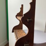 Antique spice shelf