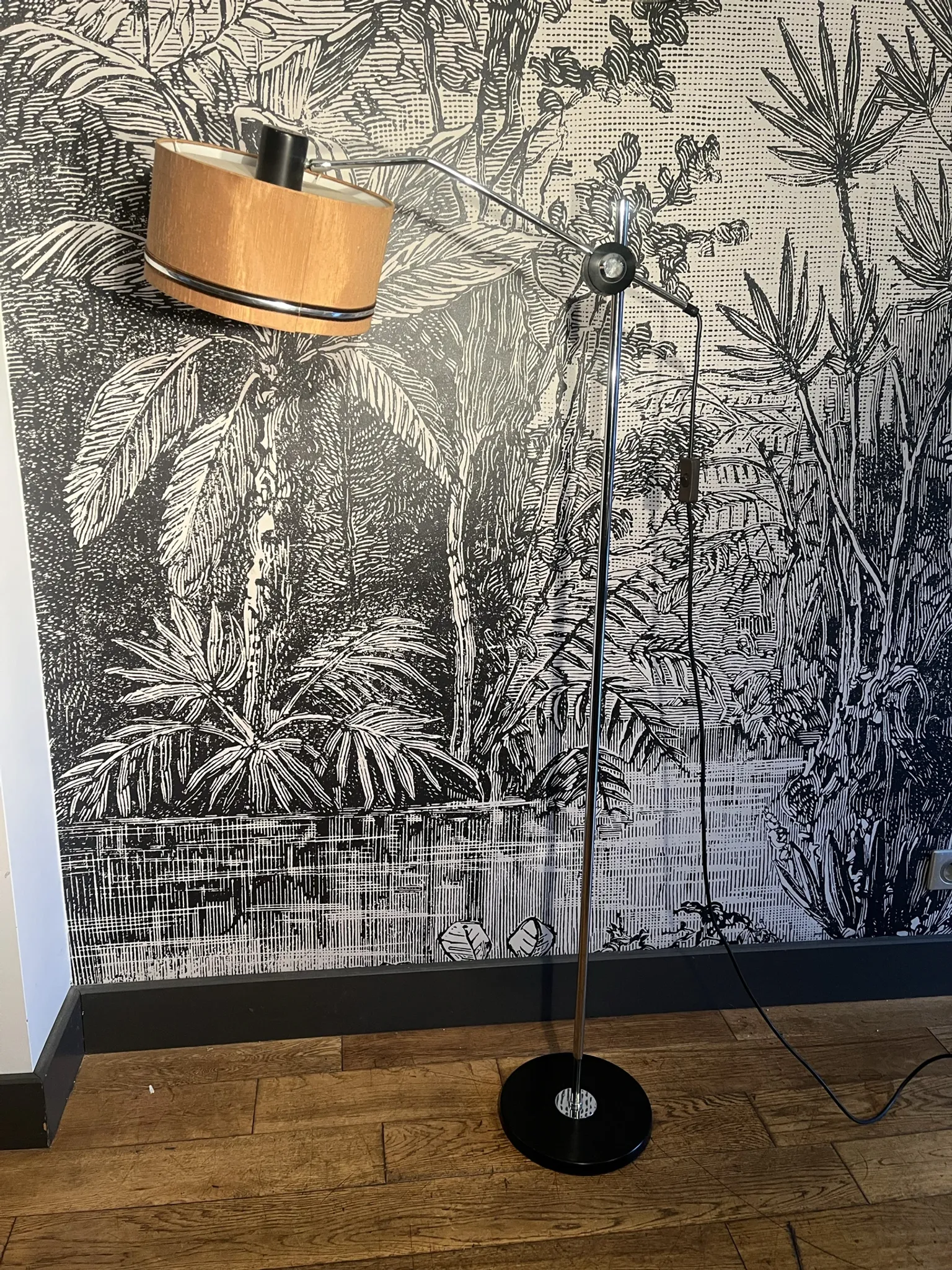 German swing lamp