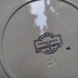 7 Tsarina dessert plates by Sarreguemines