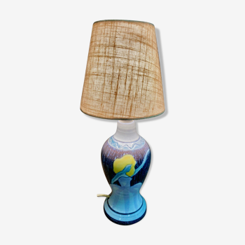 Lampe céramique scandinave design 1960