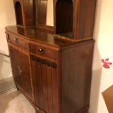 Commode vintage à miroir