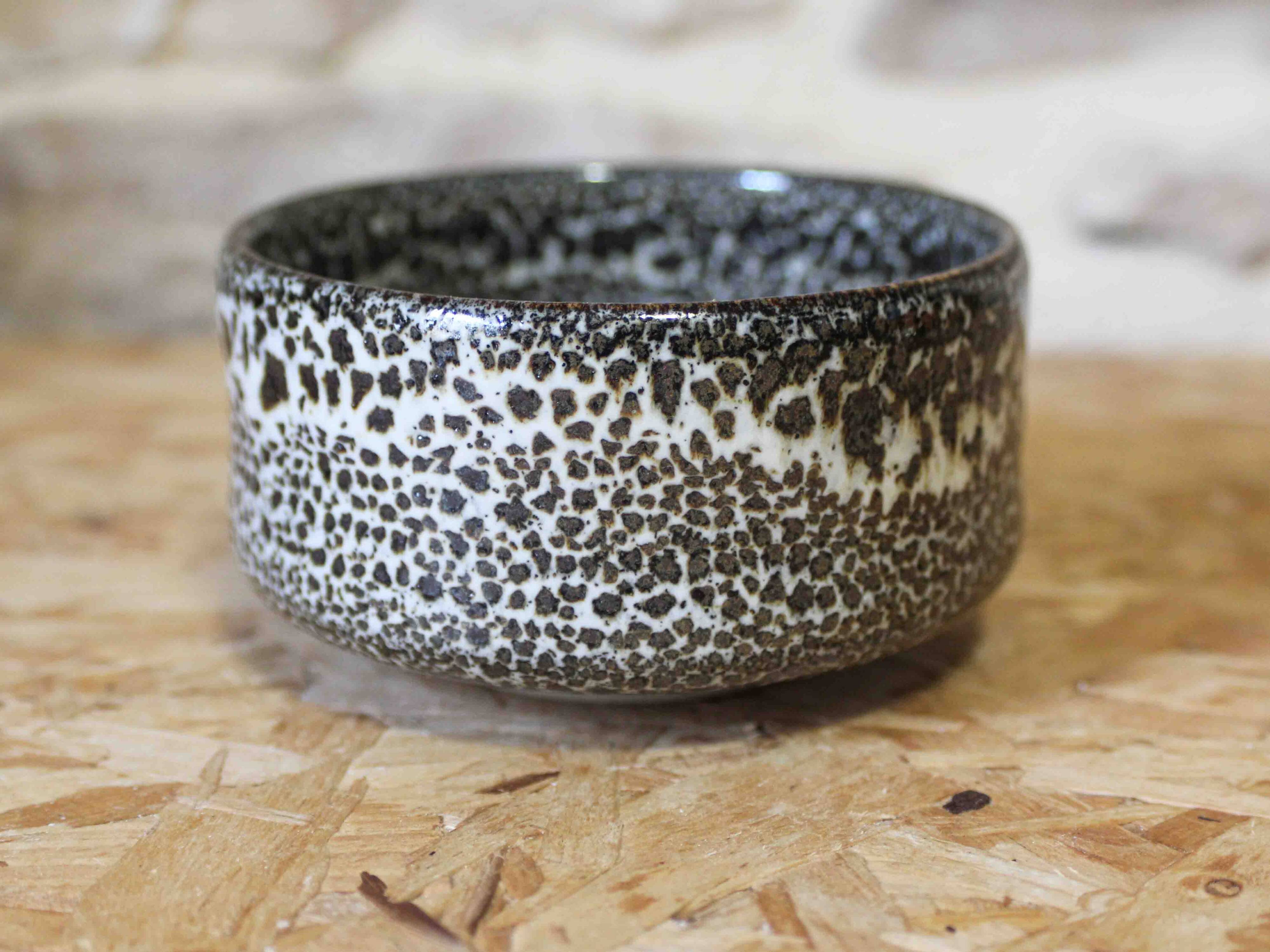 Glazed stoneware bowl by Sylvestre Rivière