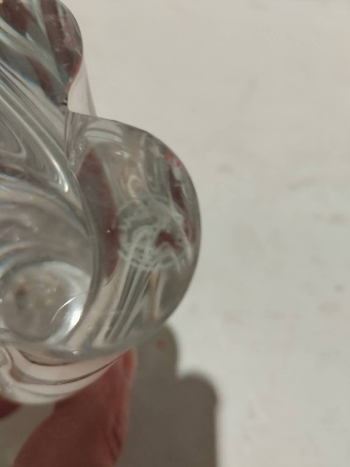 Pair of Baccarat candlesticks