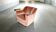 Fauteuil club art deco années 30/40 à système tablettes