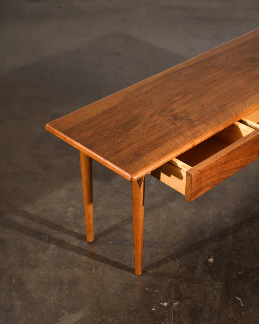 Teak TV console