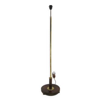 Scandinavian birch floor lamp, Sweden, 1940