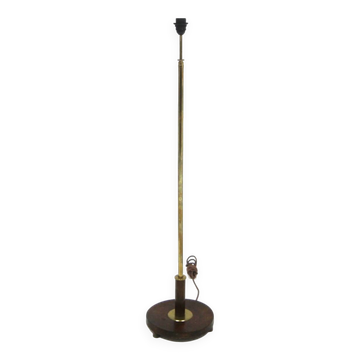 Scandinavian birch floor lamp, Sweden, 1940