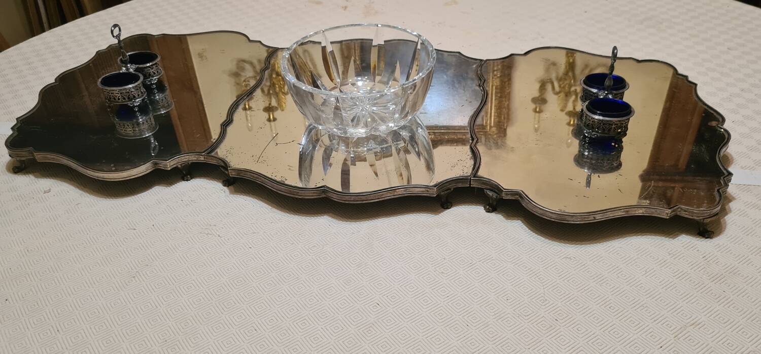 SAINT LOUIS, Large crystal salad bowl