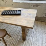 1950s pine farmhouse table 220cm