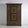 Armoire peinte d’art populaire, Europe centrale, datée 1814