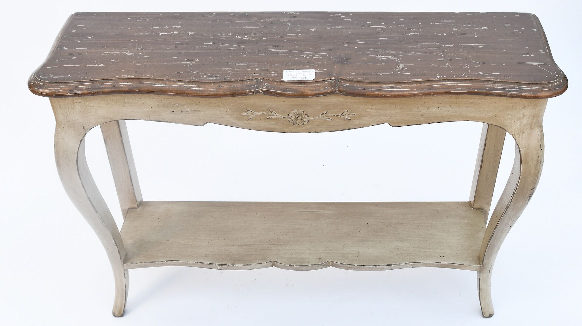 Painted wooden console