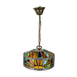 Color stained glass suspension