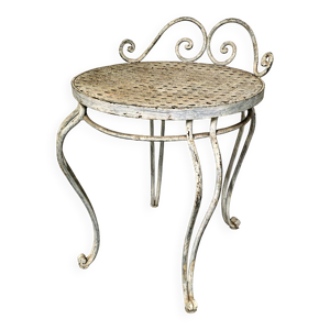 chaise en fer forgé,