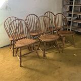 Suite of 6 chairs