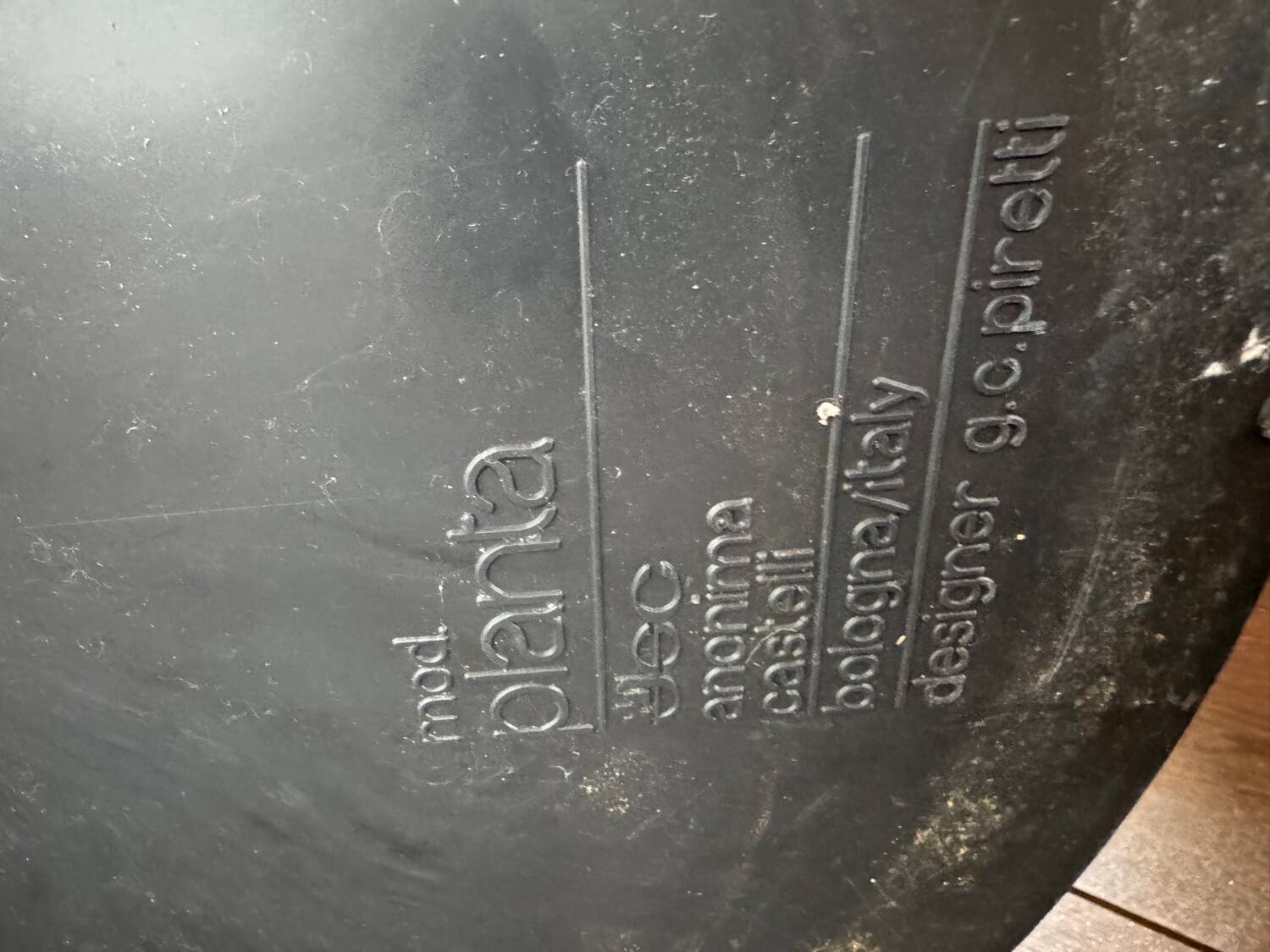 Porte-manteau vintage au design italien par Giancarlo Piretti pour Castelli /