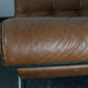 Leather armchair by Renato Balestra for Cinova, 1970