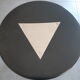 Tabouret haut noir et argent
