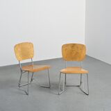 Pair of Alu-Flex chairs by Armin Wirth, circa 1965