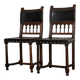 Paire de chaises Henri II – Modèles classiques en bois