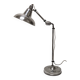 Articulated industrial lamp, nickel-plated, Houillon Nancy,