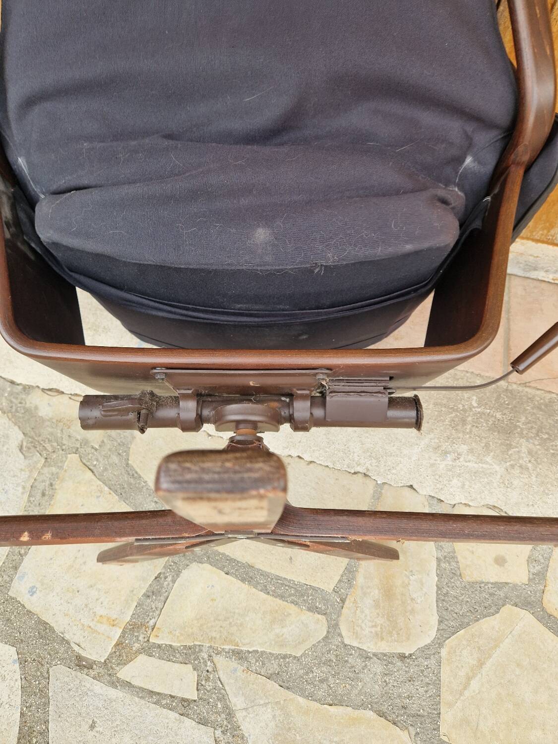 Nassjo Scandinavian armchair by Gote Mobler, Sweden