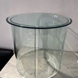 Coffee table 2 half moon Tempered glass Italy 70