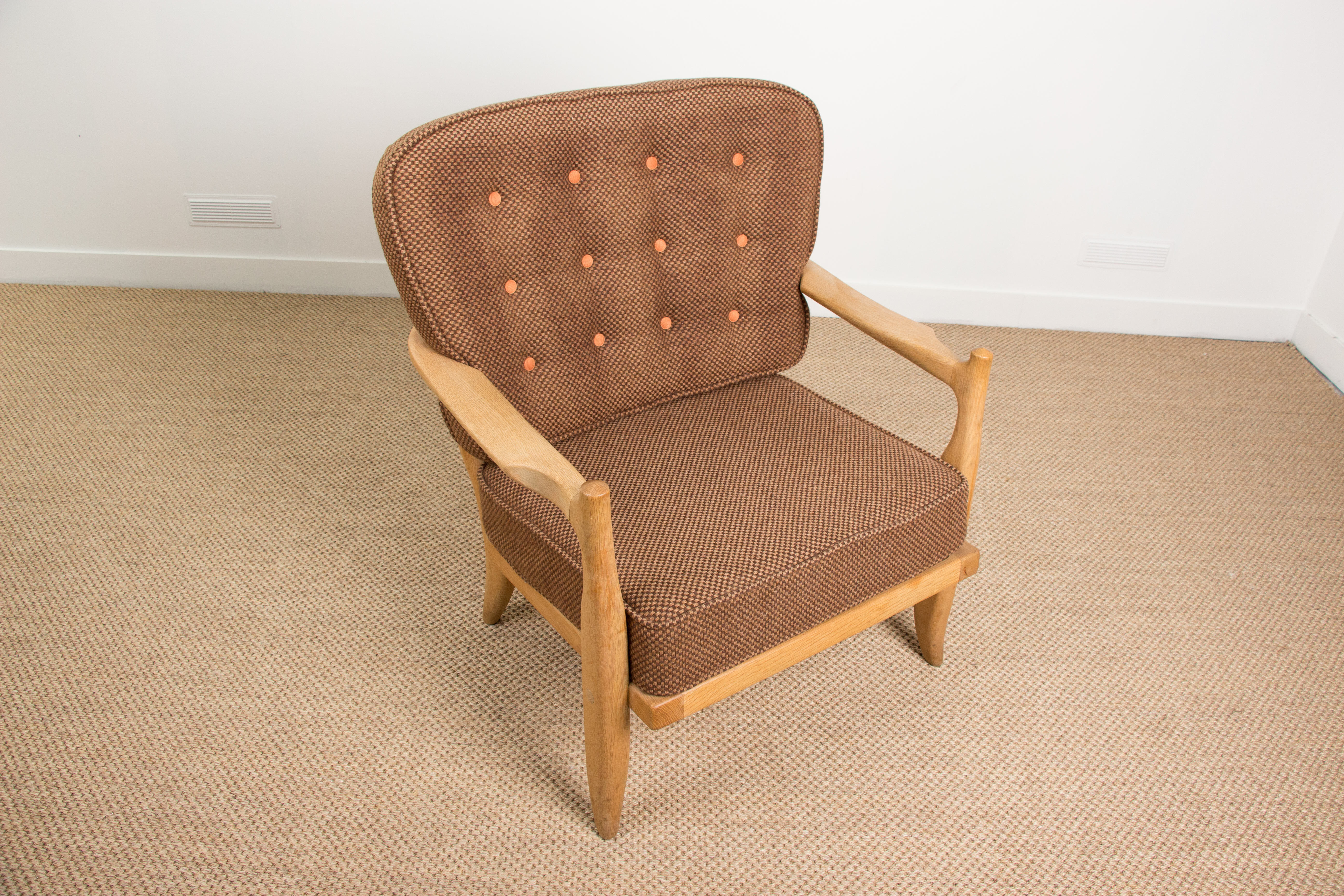 Armchair by Guillerme and Chambron.