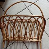 Bamboo magazine rack